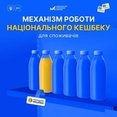 Кожен українець може, купуючи українські товари, отримати кешбек на спеціальну карту «Національний кешбек»