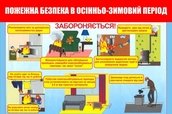 Козятинські рятувальники попереджають про дотримуватись елементарних правил пожежної безпеки в осінньо-зимовий період 