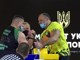 З Чемпіонату України з армспорту - із нагородами