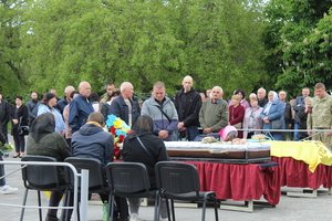 Знову чорний весняний день у нашій громаді. День коли ми прощалися з молодим Захисником Корнійчуком Максимом Миколайовичем