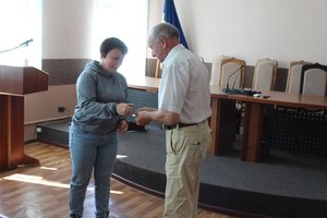 24 липня відбулося преставлення нового депутати від патрії "ЄС" Буравського Євгена Станіславовича