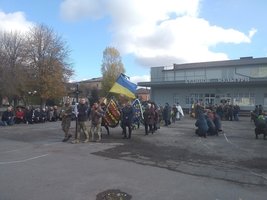 Козятинці сьогодні провели у останню дорогу ще одного загиблого Героя-захисника