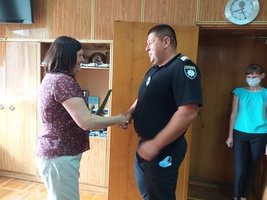 Тетяна Єрмолаєва привітала працівників Національної поліції з професійним святом