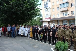 Відкриття меморіальної дошки Любарця Юрія Васильовича