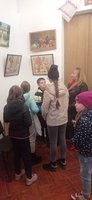 Вихованці Центру дитячої та юнацької творчості відвідали виставку живопису Геннадія Мацка «Моє натхнення»