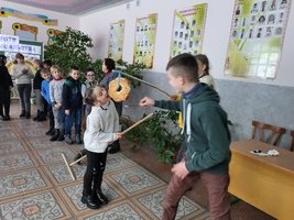 Етногра "Хитрі варенички" у Кордишівській гімназії 