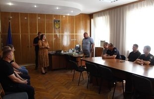 Міський голова вітала поліцейських з Днем Національної Поліції