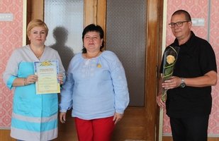 Сьогодні, з нагоди свого професійного свята вітання приймали медики Козятинської громади