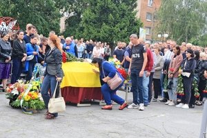 Сьогодні, 27 липня ми прощалися з нашим Героєм Степанюком Дмитром Володимировичем