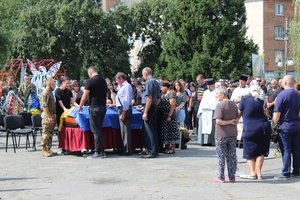 2 вересня наша громада прощалася з Лінником Максимом Івановичем
