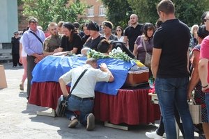 2 вересня наша громада прощалася з Лінником Максимом Івановичем