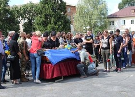 2 вересня наша громада прощалася з Лінником Максимом Івановичем