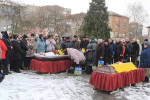 Сьогодні наша громада прощалася ще з одним українським Воїном Венгером Олександром Миколайовичем