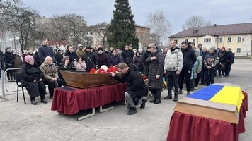 Сьогодні наша громада прощала з юним Героєм Куйданом Богданом Олеговичем