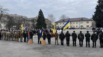 Сьогодні наша громада прощала з юним Героєм Куйданом Богданом Олеговичем