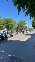 В суботу відбулося відкриття байкерського сезону, під час якого тривав збір на підтримку ЗСУ 