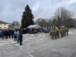 Сьогодні наша громада прощалася з Захисником Вечерою Павлом Володимировичем