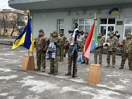 Сьогодні наша громада прощалася з Захисником Вечерою Павлом Володимировичем