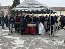 Сьогодні наша громада прощалася з Захисником Вечерою Павлом Володимировичем