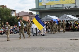 Сьогодні ми прощалися з нашим земляком Станішевським Олександром Леонідовичем