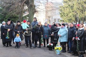 8 січня, відбулася церемонія відкриття меморіальної дошки на честь Степанюка Миколи Руслановича