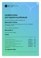 ЦНАП у м.Козятині пройшов національний тест на цифрову грамотність