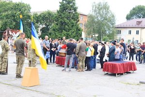 11 липня наша громада прощалася з Воїном України Шкабурою Дмитром Олександровичем