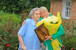 Вчора, 27 липня відзначила свій 100 літній ювілей Грушко Олександра Олексіївна