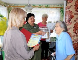 Вчора, 27 липня відзначила свій 100 літній ювілей Грушко Олександра Олексіївна