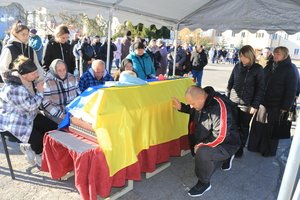 Сьогодні, 6 листопада, ми попрщалися з Захисником України Королем Андрієм Юрійовичем