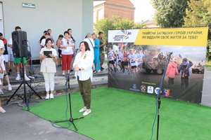 Патріотичний забіг «Шаную воїнів, біжу за Героїв України» до Дня пам’яті захисників України