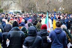 Сьогодні на площі Героїв Майдану відбулось прощання із Героєм нашої країни, громади Іщуком Богданом Олеговичом.