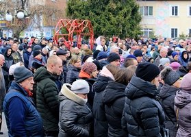 Сьогодні на площі Героїв Майдану відбулось прощання із Героєм нашої країни, громади Іщуком Богданом Олеговичом.