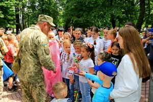 У центральному сквері міста відбулось святкування Міжнародного дня захисту дітей. 