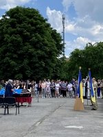 Сьогодні на площі прощались із Іллею Антонюком.