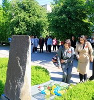 З нагоди 79-ої річниці закінчення Другої світової війни як символу перемоги цивілізованого світу над злом нацизму в Козятинській громаді проводилися заходи вшанування пам'яті полеглих