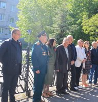 З нагоди 79-ої річниці закінчення Другої світової війни як символу перемоги цивілізованого світу над злом нацизму в Козятинській громаді проводилися заходи вшанування пам'яті полеглих