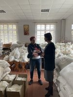 Сьогодні у Козятині розпочалась видача продуктових наборів 