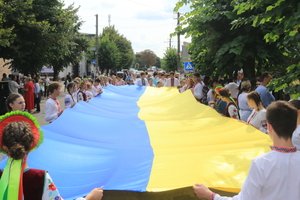 У День Державного Прапора України не забули про загиблих захисників