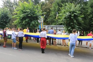 У День Державного Прапора України не забули про загиблих захисників