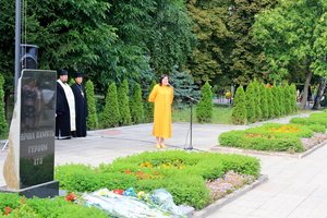 У День Державного Прапора України не забули про загиблих захисників