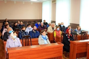 Козятинський міський голова Тетяна Єрмолаєва зустрілася із учасниками бойових дій та членами сімей загиблих