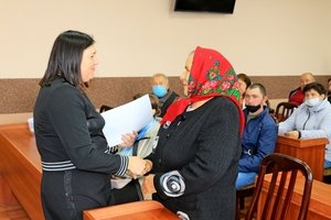 Козятинський міський голова Тетяна Єрмолаєва зустрілася із учасниками бойових дій та членами сімей загиблих