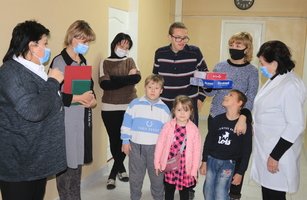 Відвідали дітей з реабілітаційного центру «Промінь»
