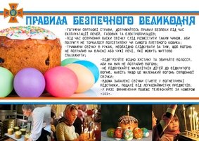 Правила безпечного Великодня