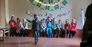 Marry Christmas відзначили вихованці гуртка "English 4U" Козятинського центру дитячої та юнацької творчості