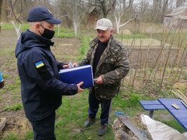 Про поширення лісових пожеж на дачні і садові товариства говорили сьогодні пожежники у Сестренівці