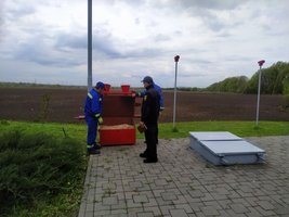 Пожежники перевірили АГЗК ПАТ "Укрнафта" у селі Сокілець