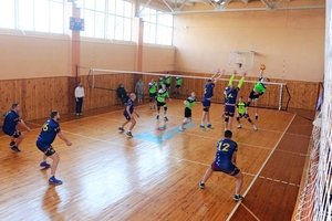 Відбувся шостий тур чемпіонату області з волейболу серед аматорів