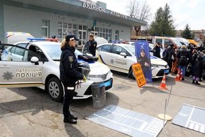 Було проведено захід для залучення уваги дітей та дорослих до вивчення правил дорожнього руху